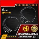 DC Connector Splitter for CCTV Power Adapter | Female to Male | 4-way / 8-way | Universal