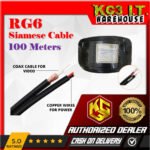 Siamese RG6 | CCTV Cable | High Quality | 100M/200M/300M per Roll