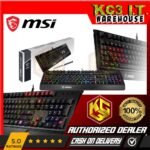 MSI Vigor GK20 | Full Keys | Membrane Type | RGB Gaming Keyboard