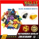 RJ 45 | Rubber Boots | Colored Modular Plug Cover and Protector | 10pcs/100pcs | Random Color