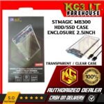 STMAGIC MB300 HDD/SSD Case Enclosure 2.5inch Tansparent/Clear Case