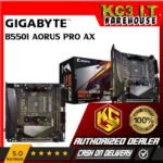 GIGABYTE | B550I AORUS PRO AX Mini-ITX | AMD Socket AM4 Dual DDR4 RAM Slot Motherboard