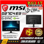MSI Optix G27C4 E3 27" 1500R Curved FHD 180Hz 1ms Gaming Monitor