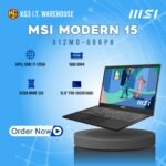MSI MODERN 15 B12MO-696PH LAPTOP (CLASSIC BLACK)