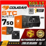 Cougar STC500 STC600 STX750 80+ White Non-Modular w/APFC PSU