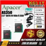 Apacer AS350 512GB/1TB 2.5"